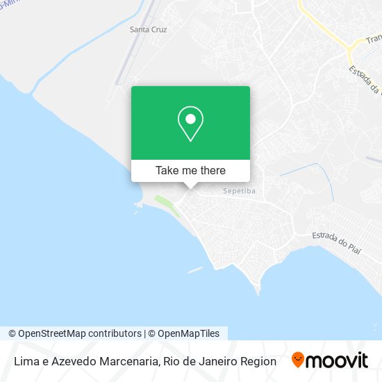 Lima e Azevedo Marcenaria map