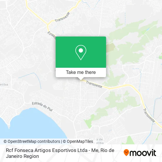 Rcf Fonseca Artigos Esportivos Ltda - Me map