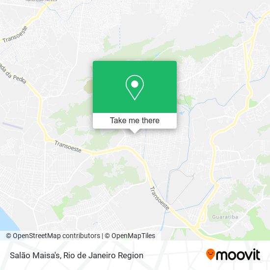 Salão Maisa's map