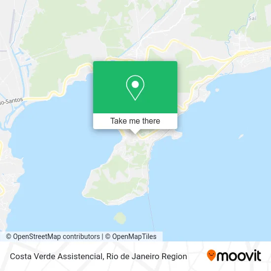 Costa Verde Assistencial map