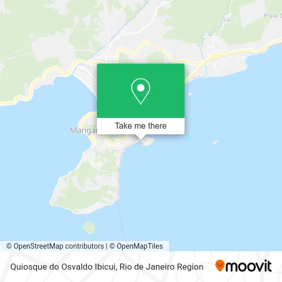 Quiosque do Osvaldo Ibicui map