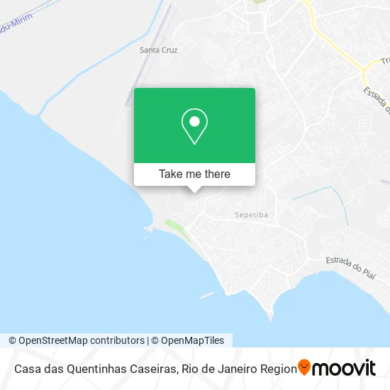 Casa das Quentinhas Caseiras map
