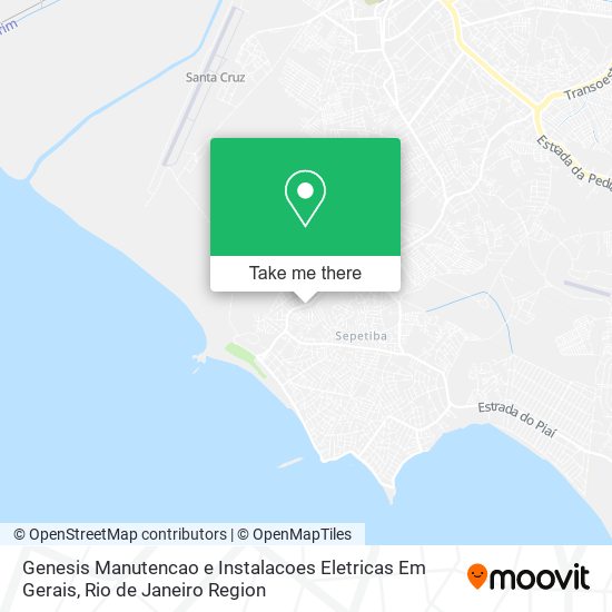 Genesis Manutencao e Instalacoes Eletricas Em Gerais map