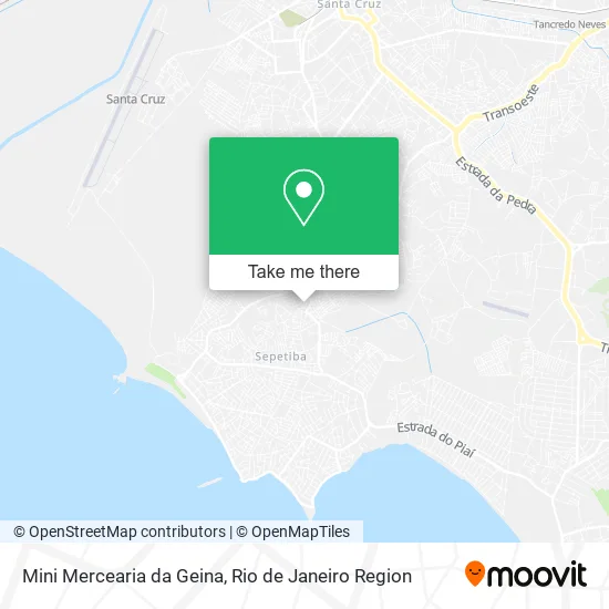 Mini Mercearia da Geina map