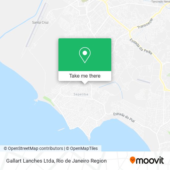 Gallart Lanches Ltda map