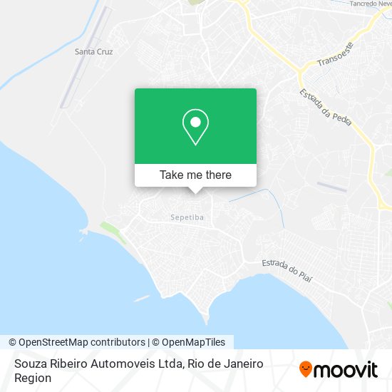 Souza Ribeiro Automoveis Ltda map