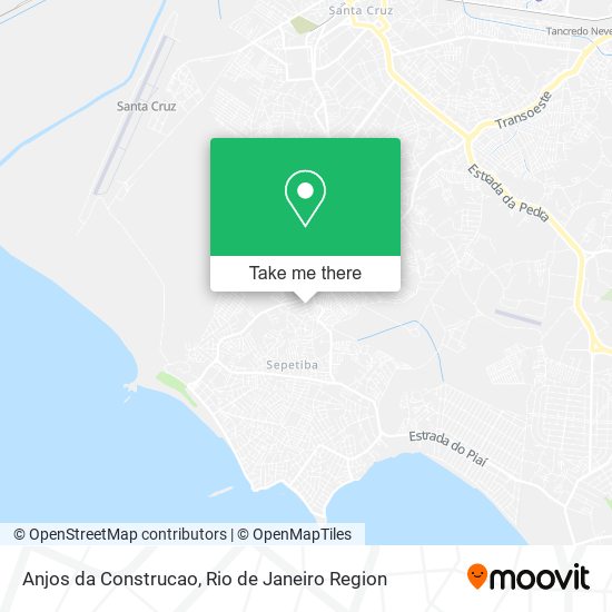 Anjos da Construcao map