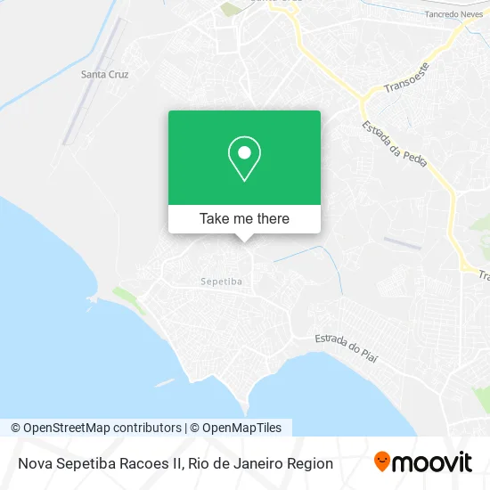 Nova Sepetiba Racoes II map