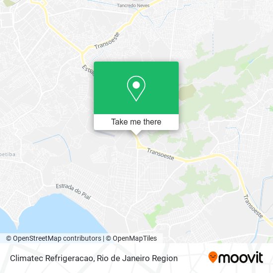 Climatec Refrigeracao map