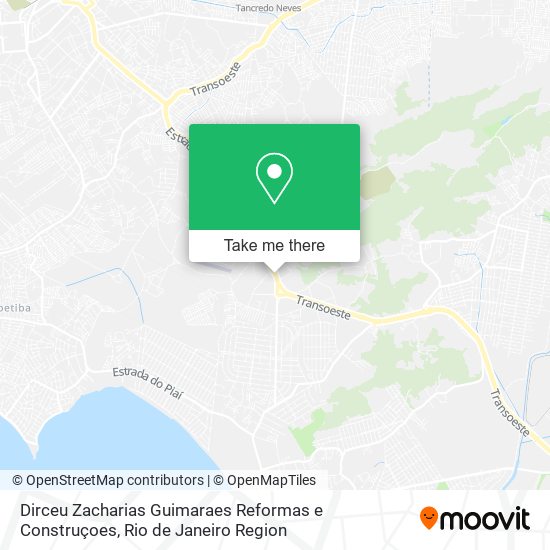 Dirceu Zacharias Guimaraes Reformas e Construçoes map