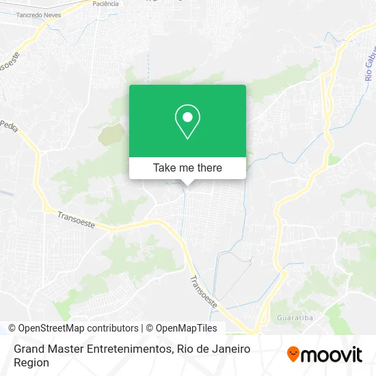 Grand Master Entretenimentos map