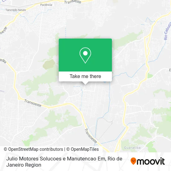 Julio Motores Solucoes e Manutencao Em map