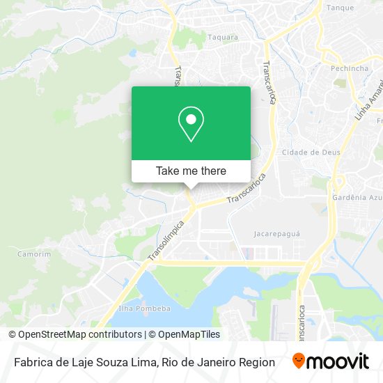 Fabrica de Laje Souza Lima map