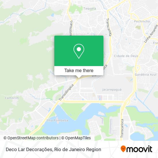 Deco Lar Decorações map