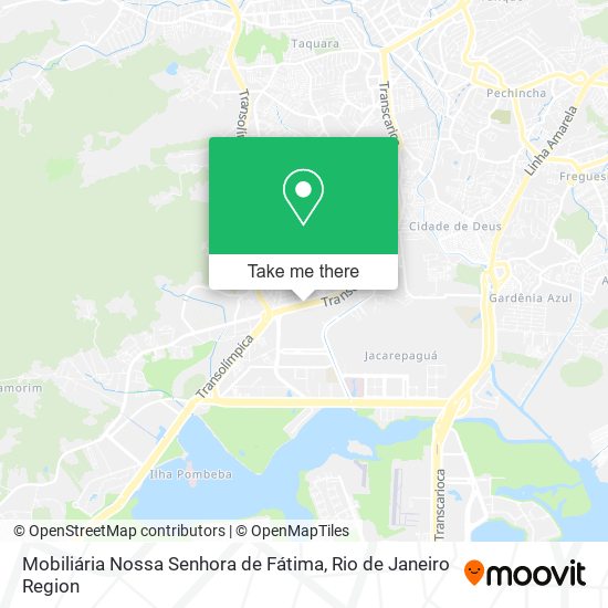 Mobiliária Nossa Senhora de Fátima map