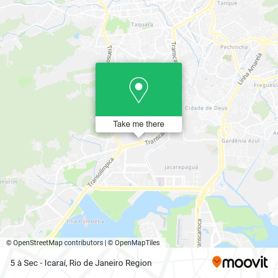 5 à Sec - Icaraí map