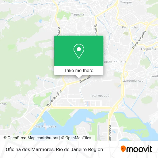 Oficina dos Mármores map