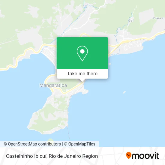 Castelhinho Ibicuí map