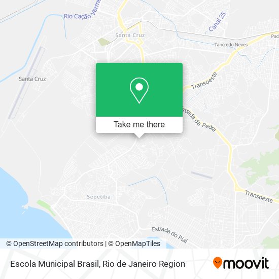 Escola Municipal Brasil map