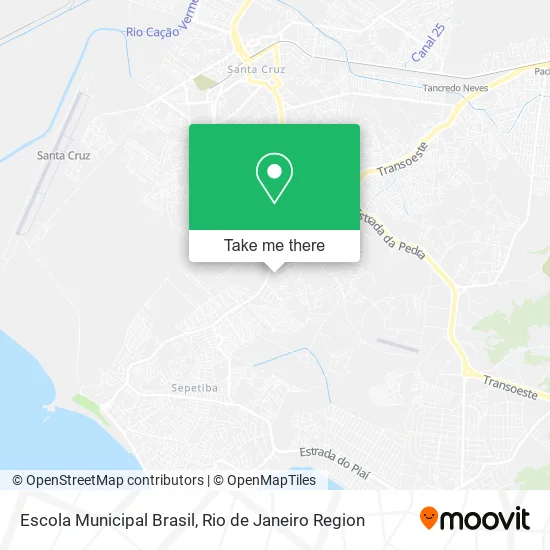 Escola Municipal Brasil map