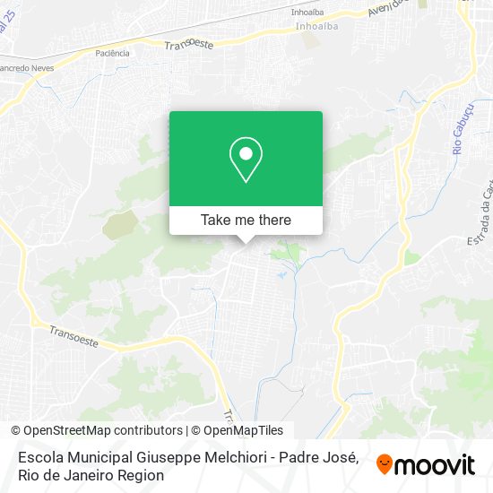 Escola Municipal Giuseppe Melchiori - Padre José map