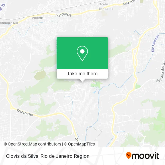Clovis da Silva map