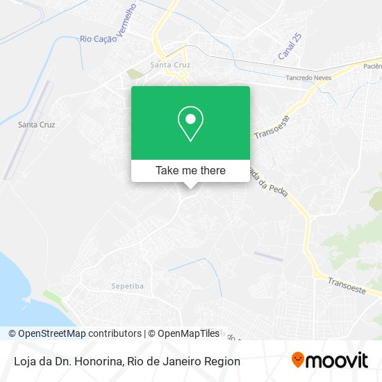 Loja da Dn. Honorina map