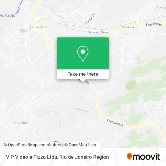 V P Video e Pizza Ltda map
