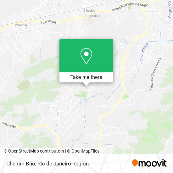 Cheirim Bão map