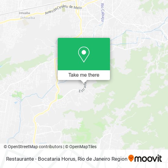 Restaurante - Bocataria Horus map