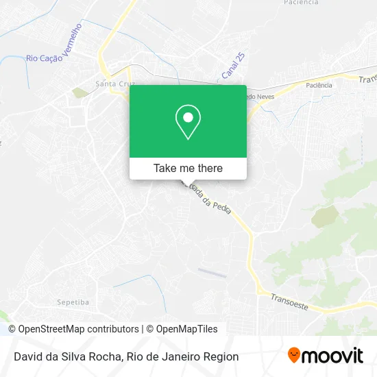 David da Silva Rocha map