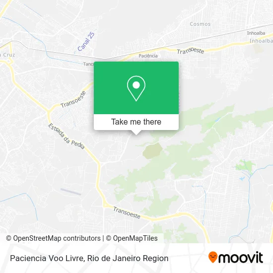 Paciencia Voo Livre map