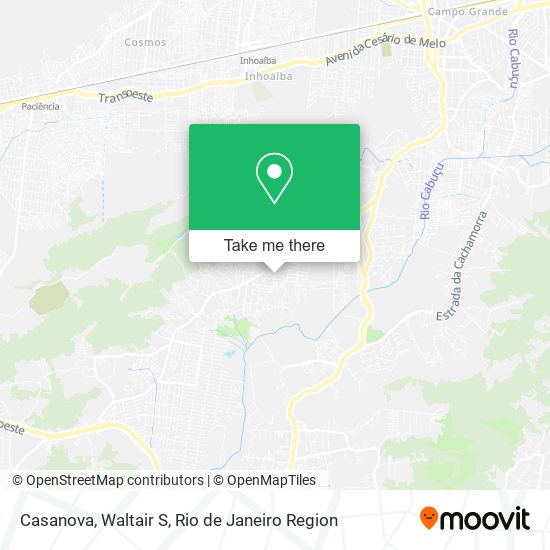 Casanova, Waltair S map