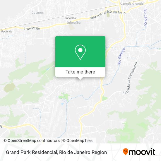 Grand Park Residencial map