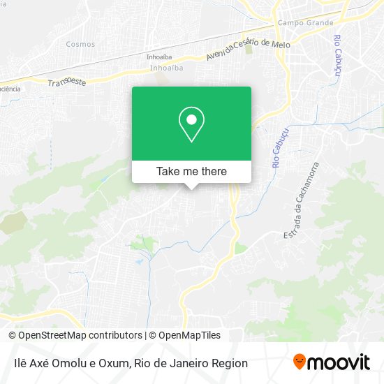 Ilê Axé Omolu e Oxum map