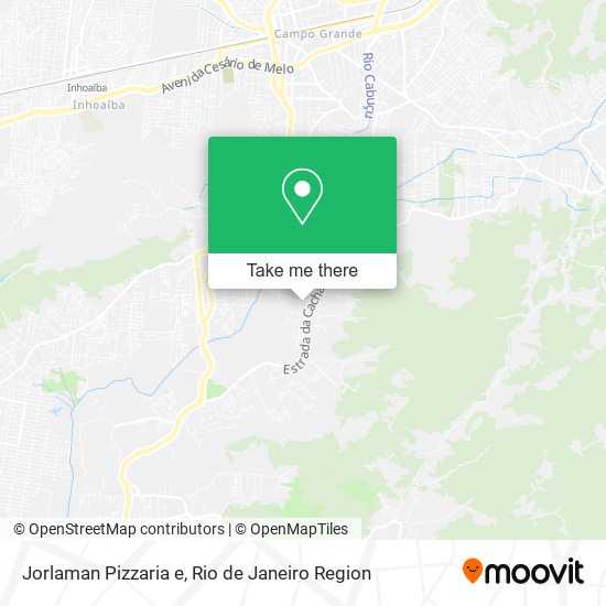 Jorlaman Pizzaria e map