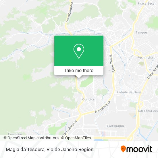 Magia da Tesoura map