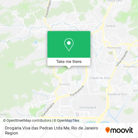 Drogaria Viva das Pedras Ltda Me map