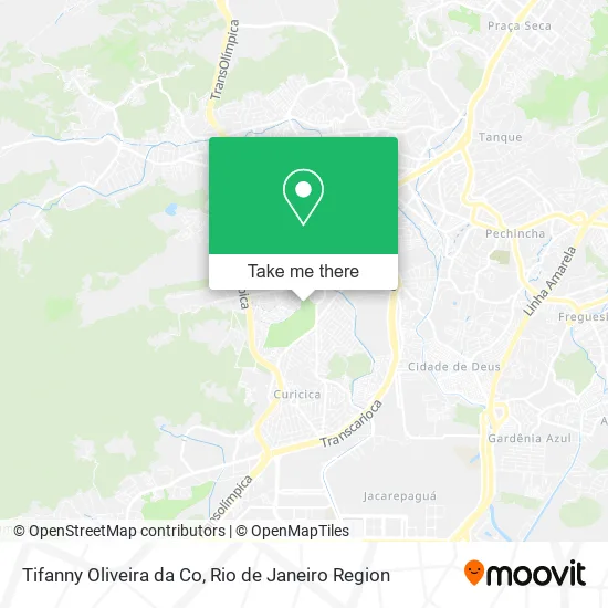 Tifanny Oliveira da Co map