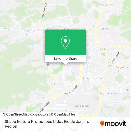 Shape Editora Promocoes Ltda. map
