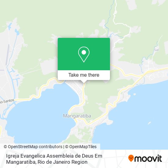 Igreja Evangelica Assembleia de Deus Em Mangaratiba map