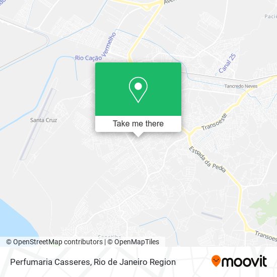 Perfumaria Casseres map