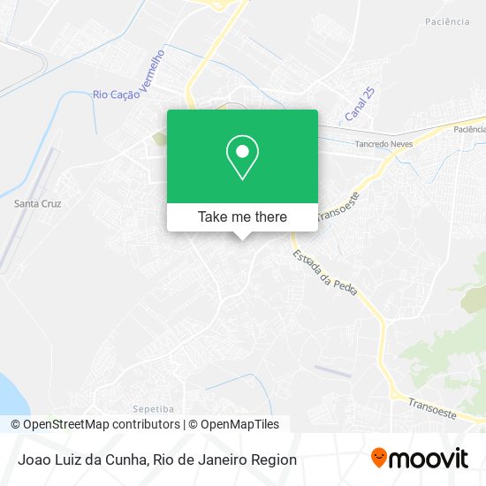 Joao Luiz da Cunha map