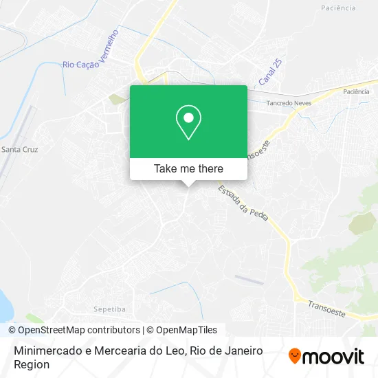Minimercado e Mercearia do Leo map