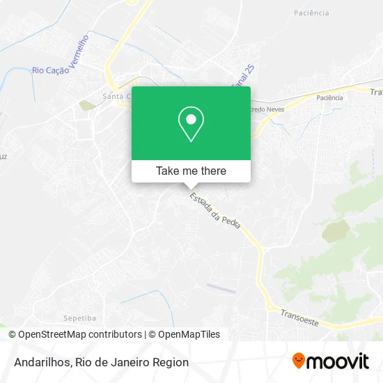 Andarilhos map