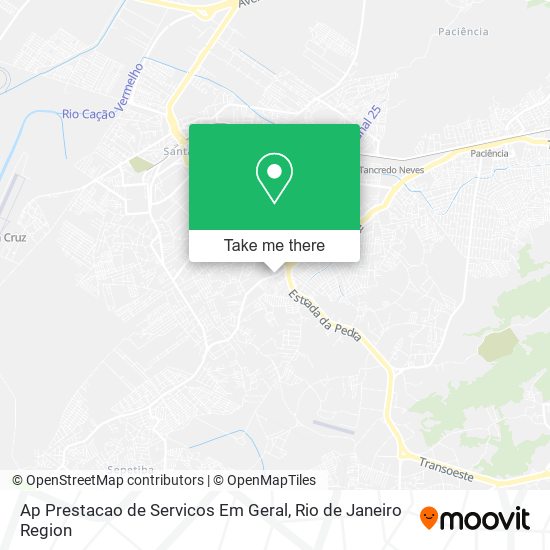 Mapa Ap Prestacao de Servicos Em Geral