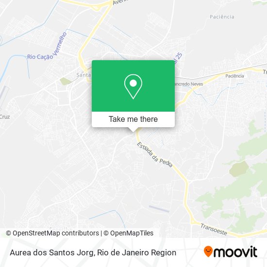 Aurea dos Santos Jorg map