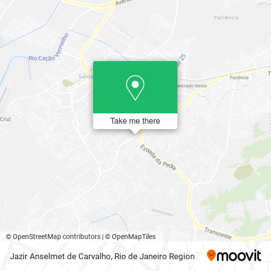 Mapa Jazir Anselmet de Carvalho