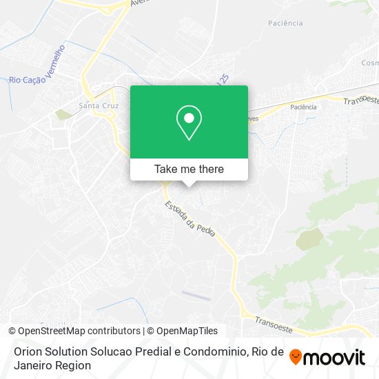 Mapa Orion Solution Solucao Predial e Condominio