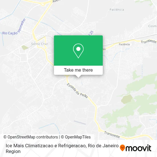 Ice Mais Climatizacao e Refrigeracao map